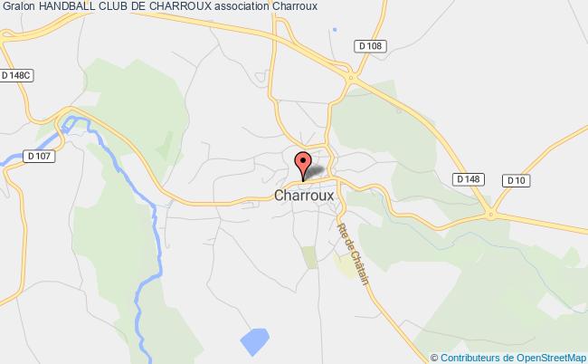 plan association Handball Club De Charroux Charroux