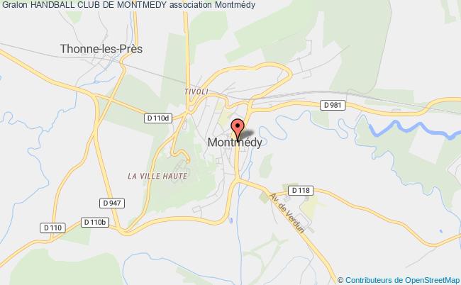 plan association Handball Club De Montmedy Montmédy