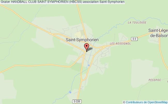 plan association Handball Club Saint Symphorien (hbcss) Saint-Symphorien
