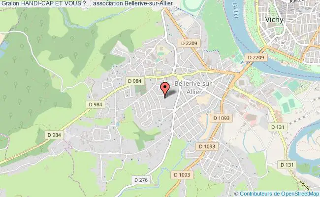 plan association Handi-cap Et Vous ?... Bellerive-sur-Allier