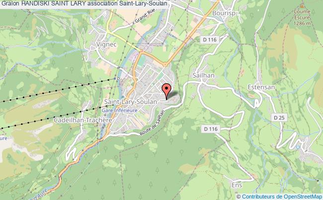 plan association Handiski Saint Lary Saint-Lary-Soulan