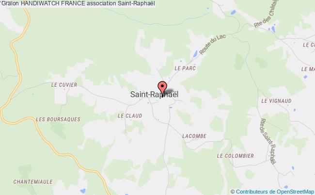 plan association Handiwatch France Saint-Raphaël