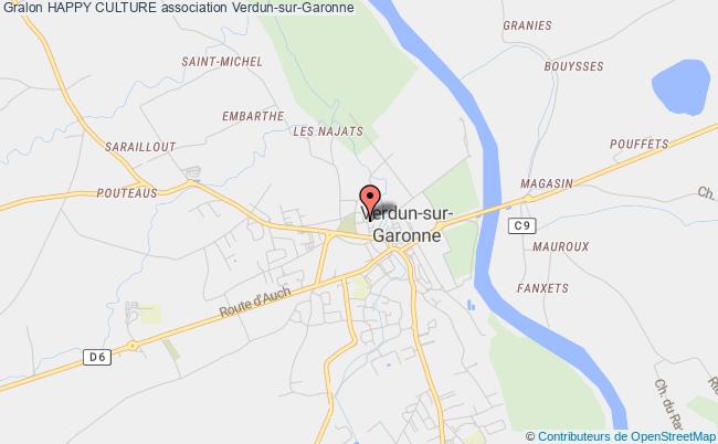 plan association Happy Culture Verdun-sur-Garonne