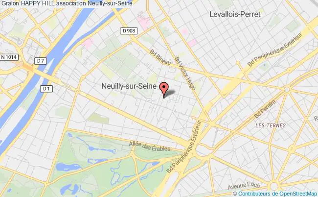 plan association Happy Hill Neuilly-sur-Seine