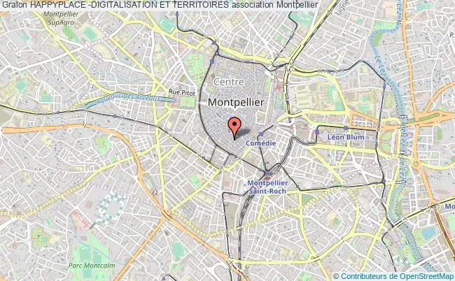 plan association Happyplace -digitalisation Et Territoires Montpellier
