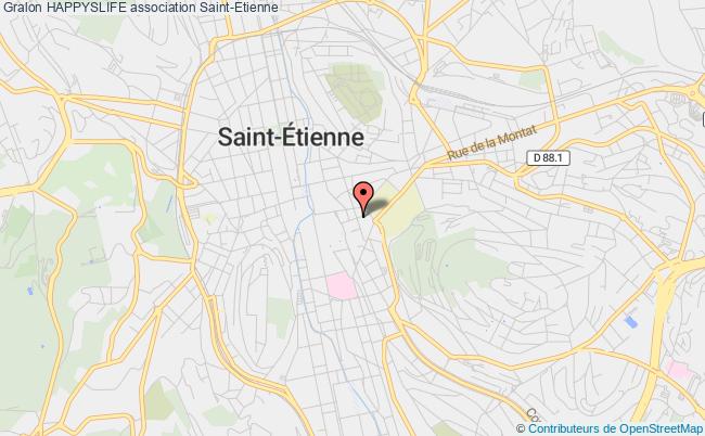 plan association Happyslife Saint-Étienne