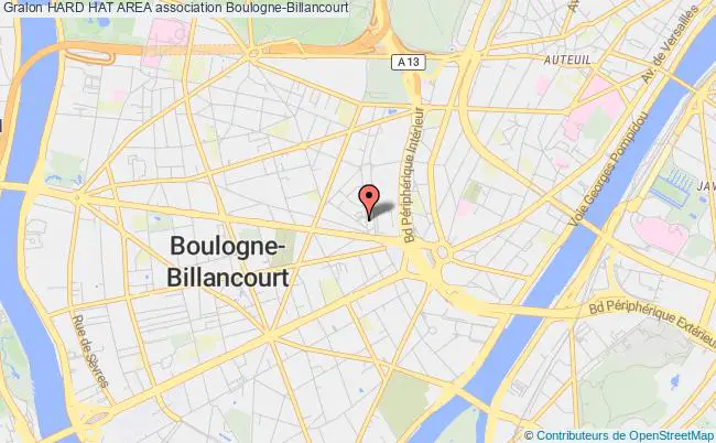 plan association Hard Hat Area Boulogne-Billancourt