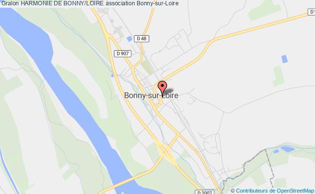 plan association Harmonie De Bonny/loire Bonny-sur-Loire