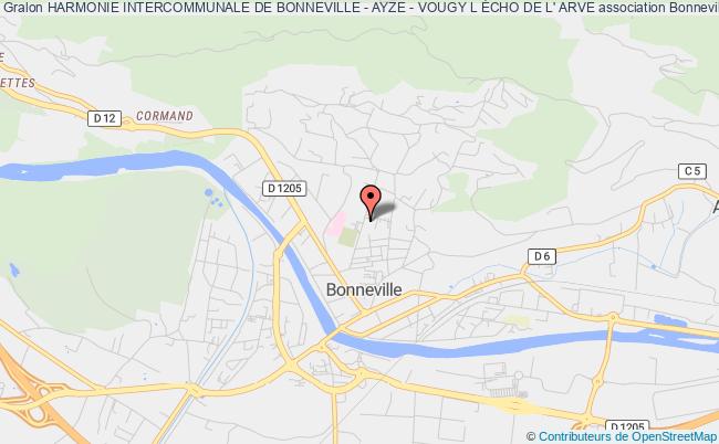 HARMONIE INTERCOMMUNALE DE BONNEVILLE - AYZE - VOUGY L ÉCHO DE L' ARVE