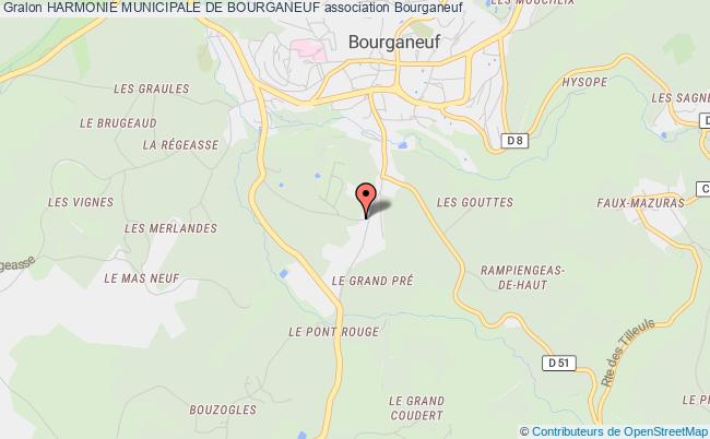 plan association Harmonie Municipale De Bourganeuf Bourganeuf