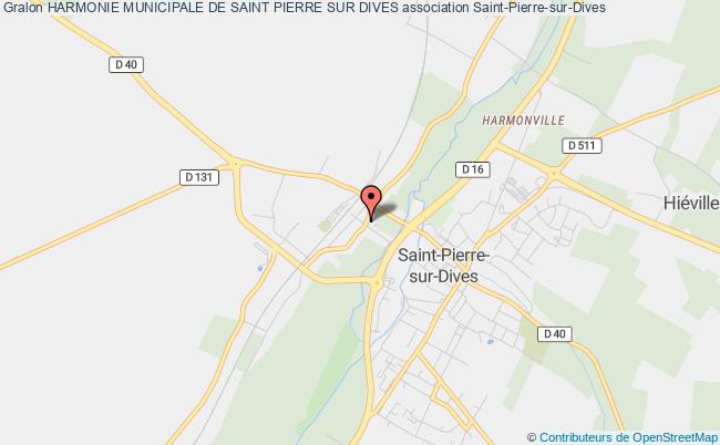 plan association Harmonie Municipale De Saint Pierre Sur Dives Saint-Pierre-en-Auge