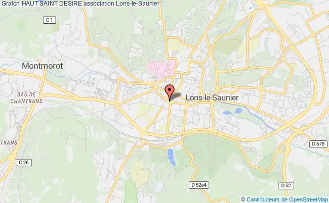 plan association Haut Saint Desire Lons-le-Saunier