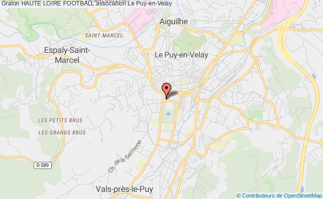 plan association Haute Loire Football Puy-en-Velay