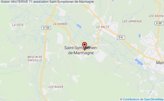 plan association Hauterive 71 Saint-Symphorien-de-Marmagne