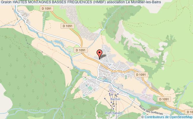 plan association Hautes Montagnes Basses Frequences (hmbf) Monêtier-les-Bains