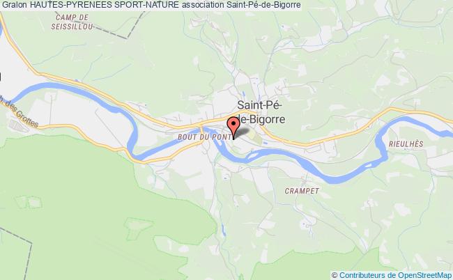 plan association Hautes-pyrenees Sport-nature Saint-Pé-de-Bigorre