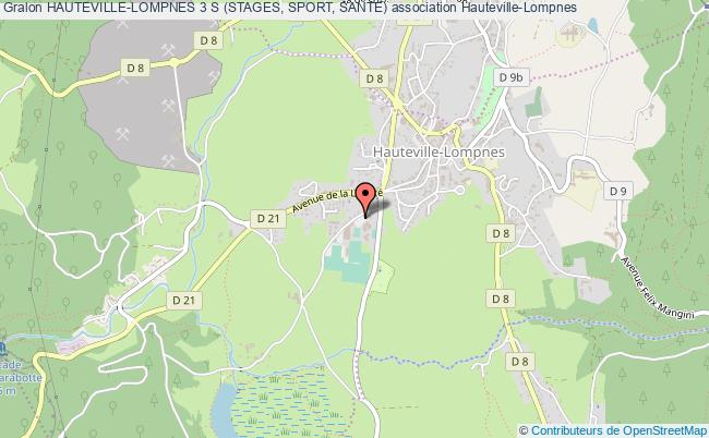 plan association Hauteville-lompnes 3 S (stages, Sport, Sante) Hauteville-Lompnes