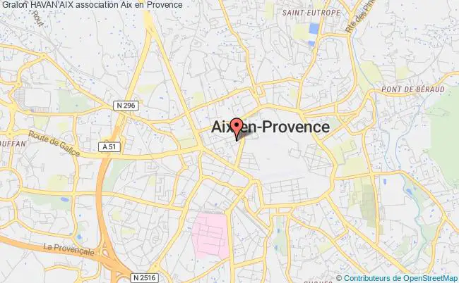 plan association Havan'aix Aix-en-Provence