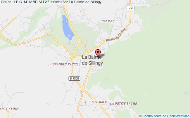 plan association H.b.c. M'hand-allaz La    Balme-de-Sillingy