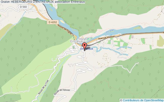 HEBERGEURS D'ENTREVAUX