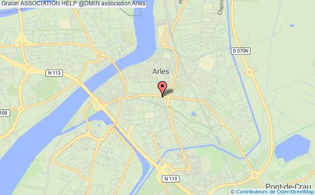 plan association Help Admin - Accompagnement Numerique & Administratif Arles
