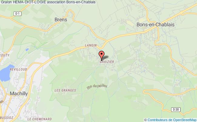 plan association Hema-diot-logie Bons-en-Chablais