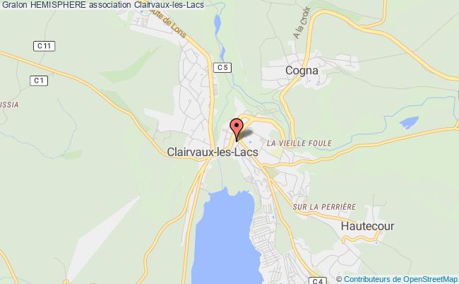 plan association Hemisphere Clairvaux-les-Lacs