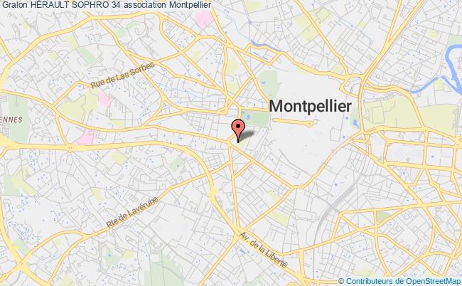 plan association HÉrault Sophro 34 Montpellier