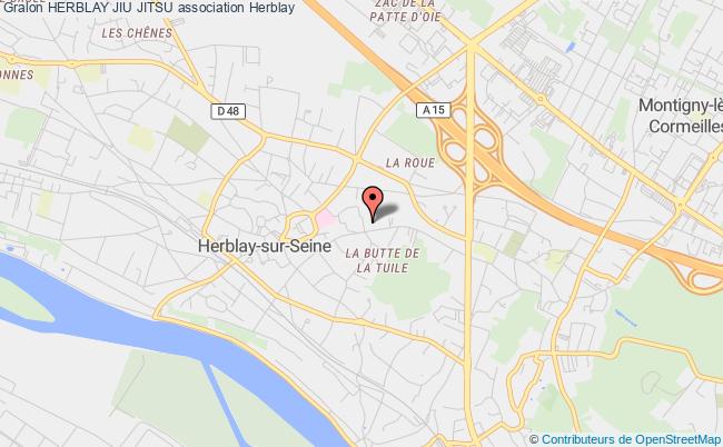 plan association Herblay Jiu Jitsu Herblay-sur-Seine