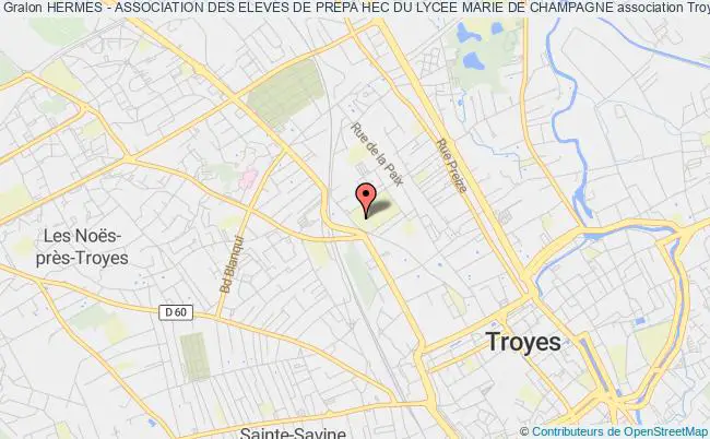 plan association Hermes - Association Des Eleves De Prepa Hec Du Lycee Marie De Champagne Troyes