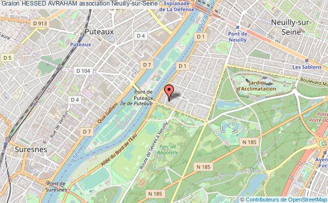 plan association Hessed Avraham Neuilly-sur-Seine