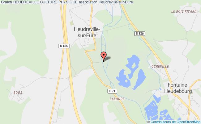 plan association Heudreville Culture Physique Heudreville-sur-Eure