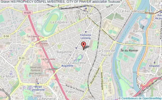 plan association His Prophecy Gospel Ministries, City Of Prayer Toulouse