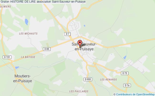 plan association Histoire De Lire Saint-Sauveur-en-Puisaye