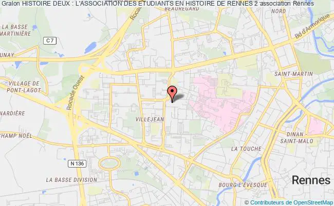 plan association Histoire Deux : L'association Des Etudiants En Histoire De Rennes 2 Rennes