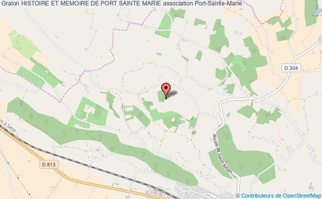 plan association Histoire Et Memoire De Port Sainte Marie Port-Sainte-Marie