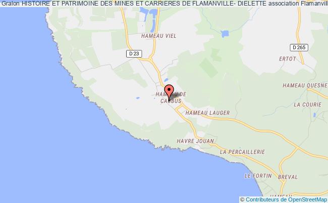 plan association Histoire Et Patrimoine Des Mines Et Carrieres De Flamanville- Dielette Flamanville