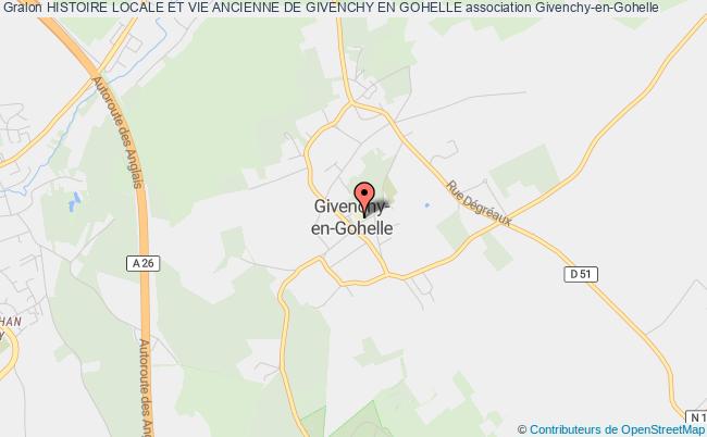 plan association Histoire Locale Et Vie Ancienne De Givenchy En Gohelle Givenchy-en-Gohelle