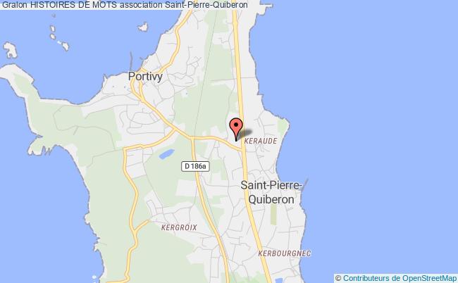 plan association Histoires De Mots Saint-Pierre-Quiberon