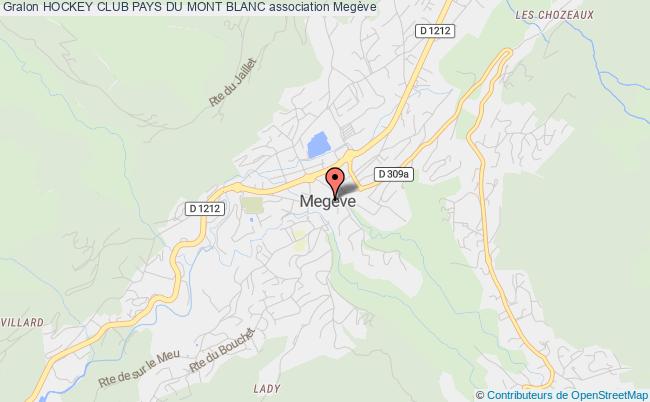 plan association Hockey Club Pays Du Mont Blanc Megève