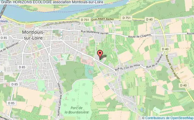 plan association Horizons Ecologie Montlouis-sur-Loire
