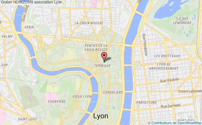 plan association Horizons Lyon 1er Arrondissement