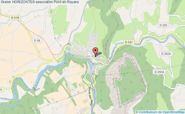 plan association Horizontes Pont-en-Royans