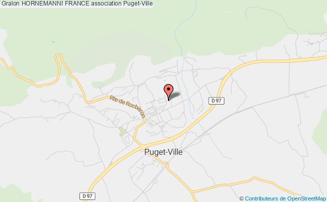 plan association Hornemanni France Puget-Ville