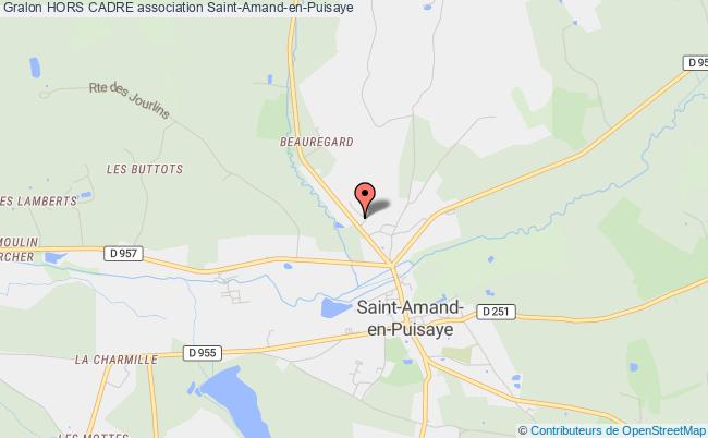 plan association Hors Cadre Saint-Amand-en-Puisaye