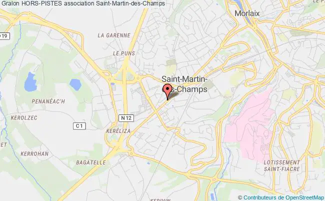 plan association Hors-pistes Saint-Martin-des-Champs