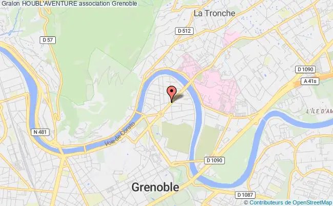 plan association Houbl'aventure Grenoble