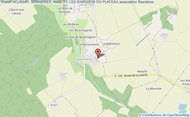 HOUSSAY, SASNIERES, AMBLOY, LES GARDIENS DU PLATEAU