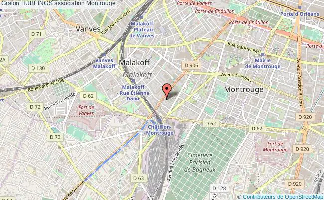 plan association Hubeings Montrouge