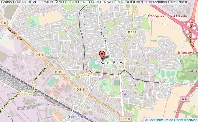 HUMAN DEVELOPMENT AND TOGOTHER FOR INTERNATIONAL SOLIDARITY